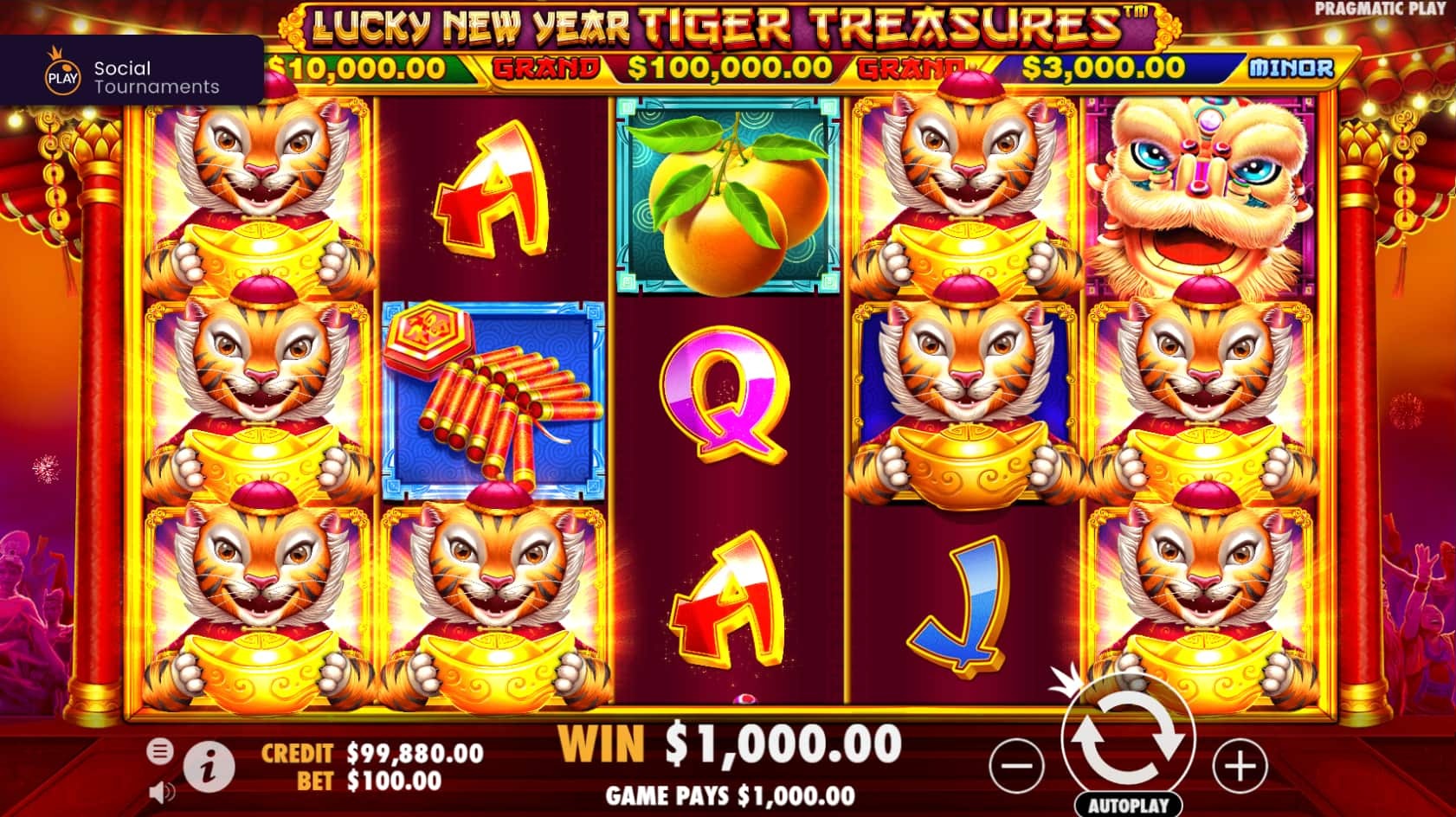 You can create your own luck with ‘Lucky New Year Tiger Treasures’!